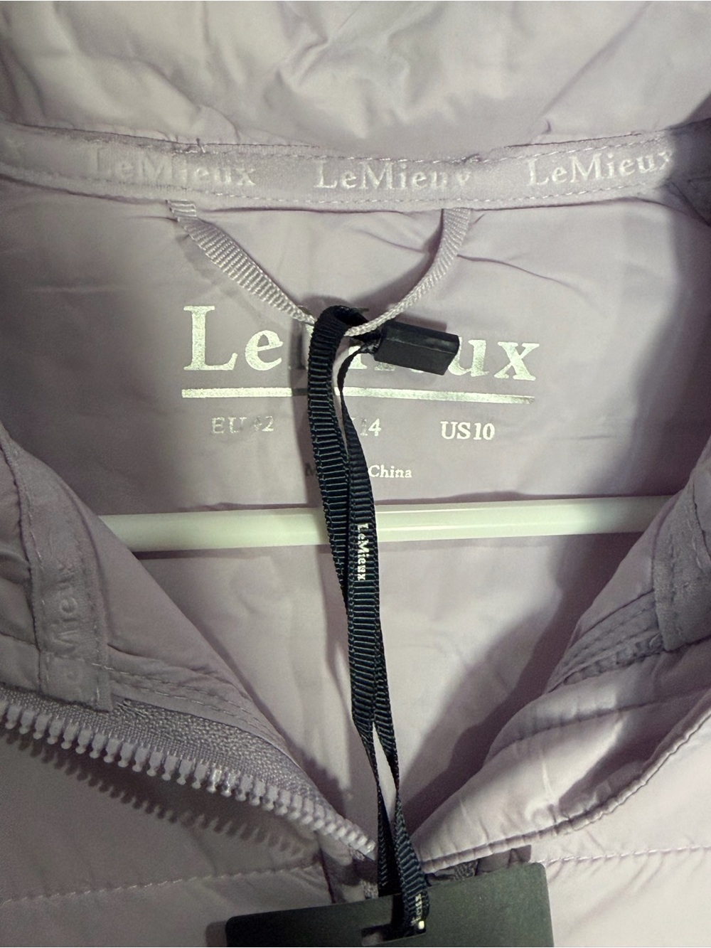NWT Lemieux Lilac Juliet jacket